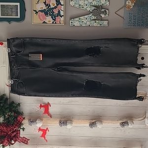 NWT Risen High-Rise Straight Crop 2XL Jeans